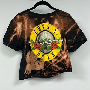 Custom acid/bleach Guns and Roses shirt